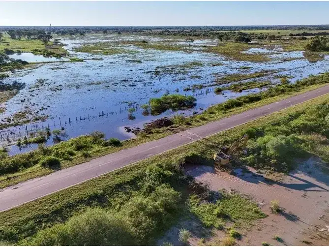 Formosa a Vialidad Nacional: intimación para evitar un colapso hídrico en las rutas 11 y 95