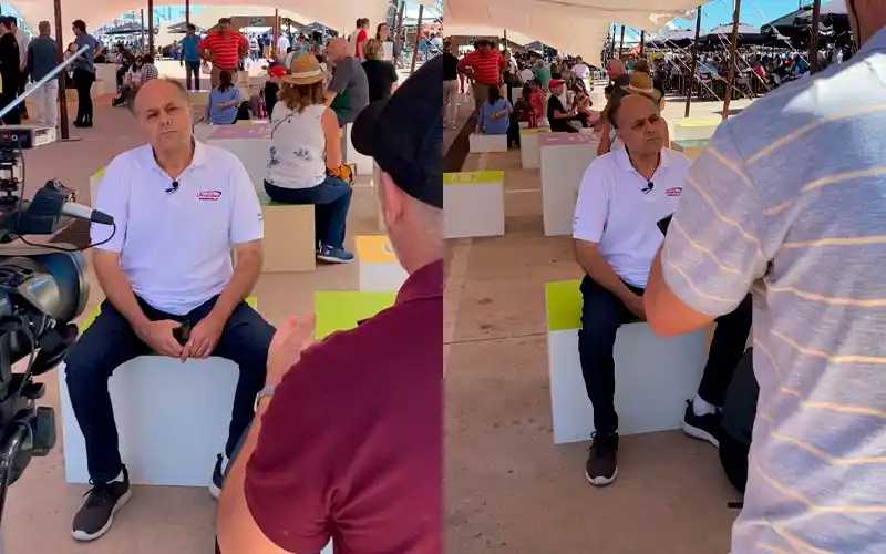 Gabriel Marbán fue entrevistado por Canal Rural en Expoagro