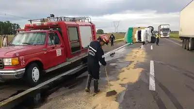 Con la salida de Caminos del Río Uruguay, peligra la continuidad del cuartel de bomberos de Ceibas