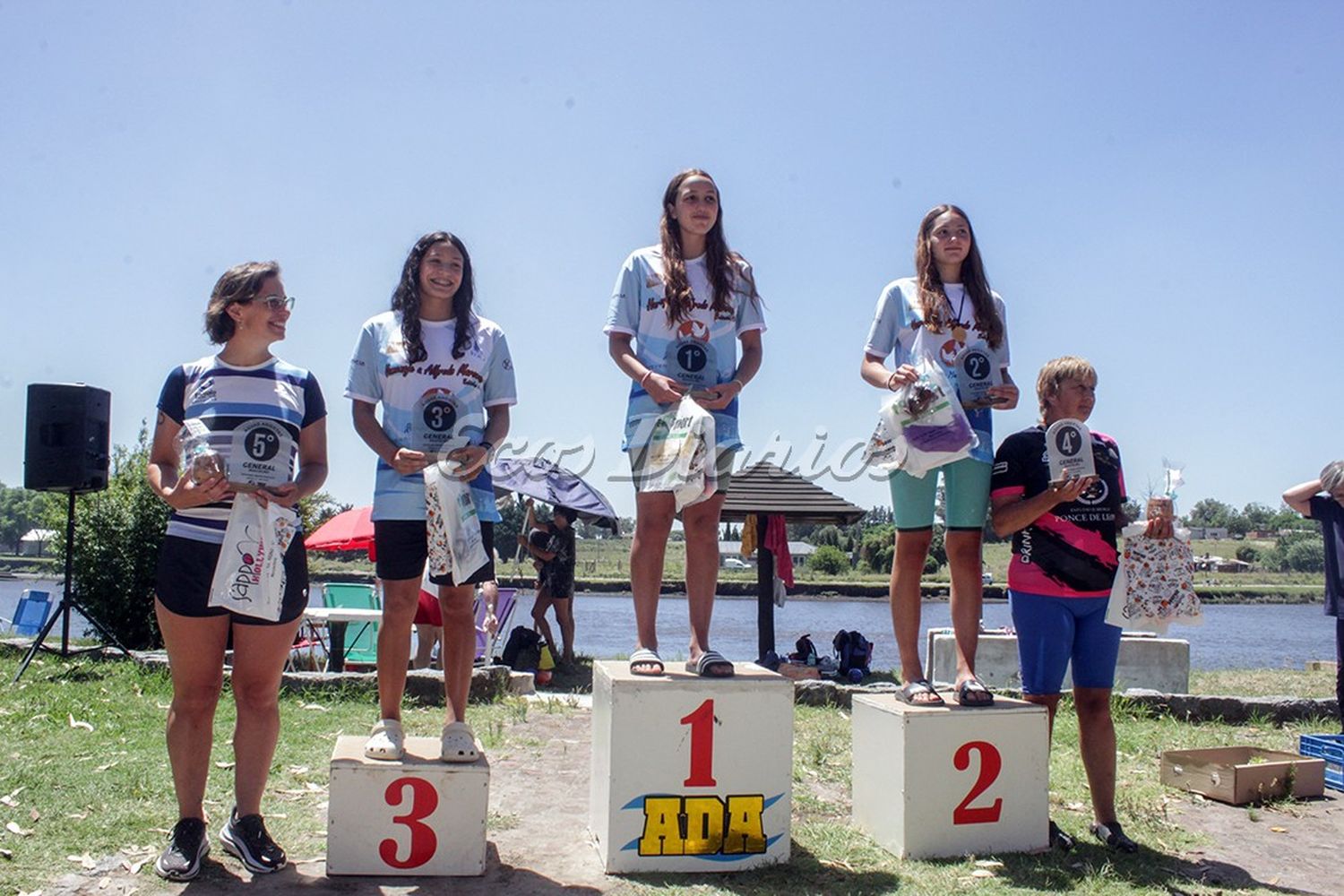 “Homenaje a Alfredo Marcenac” . Podio femenino