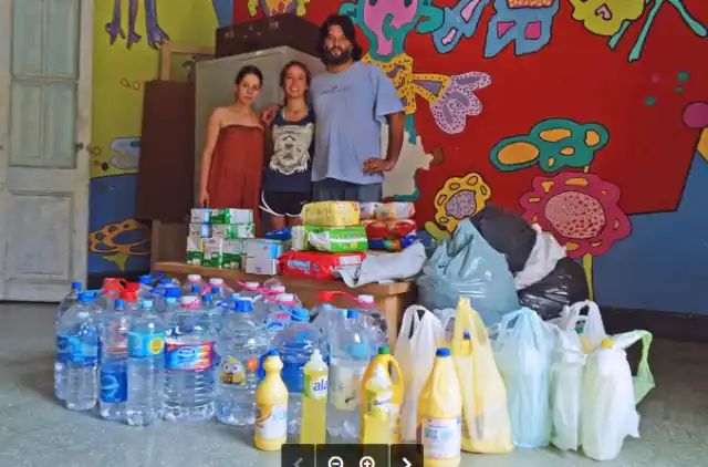 Se realizó peña folclórica solidaria en “Cooparte”
