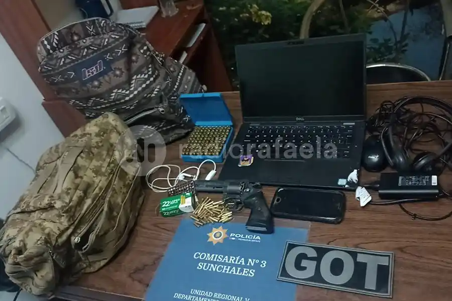 Se llevaron una mochila llena de elementos