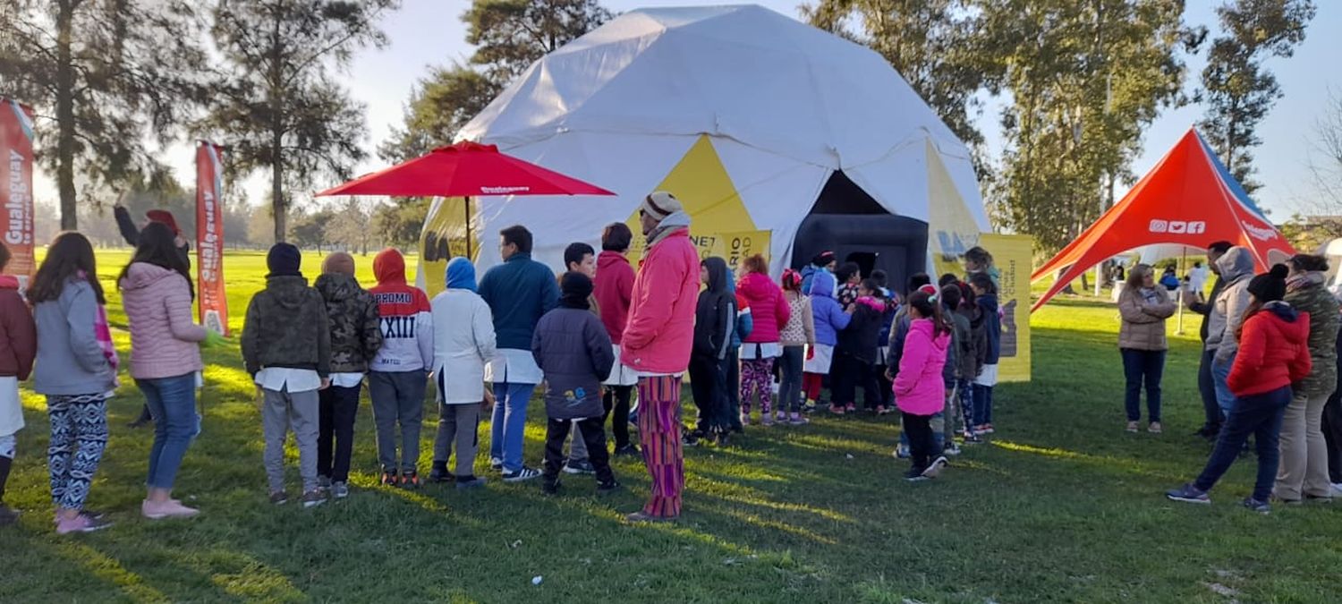 El Planetario Móvil estará hasta hoy en Gualeguay