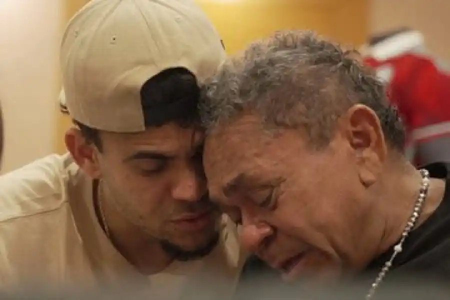 El reencuentro de Luis Díaz con su padre tras el secuestro