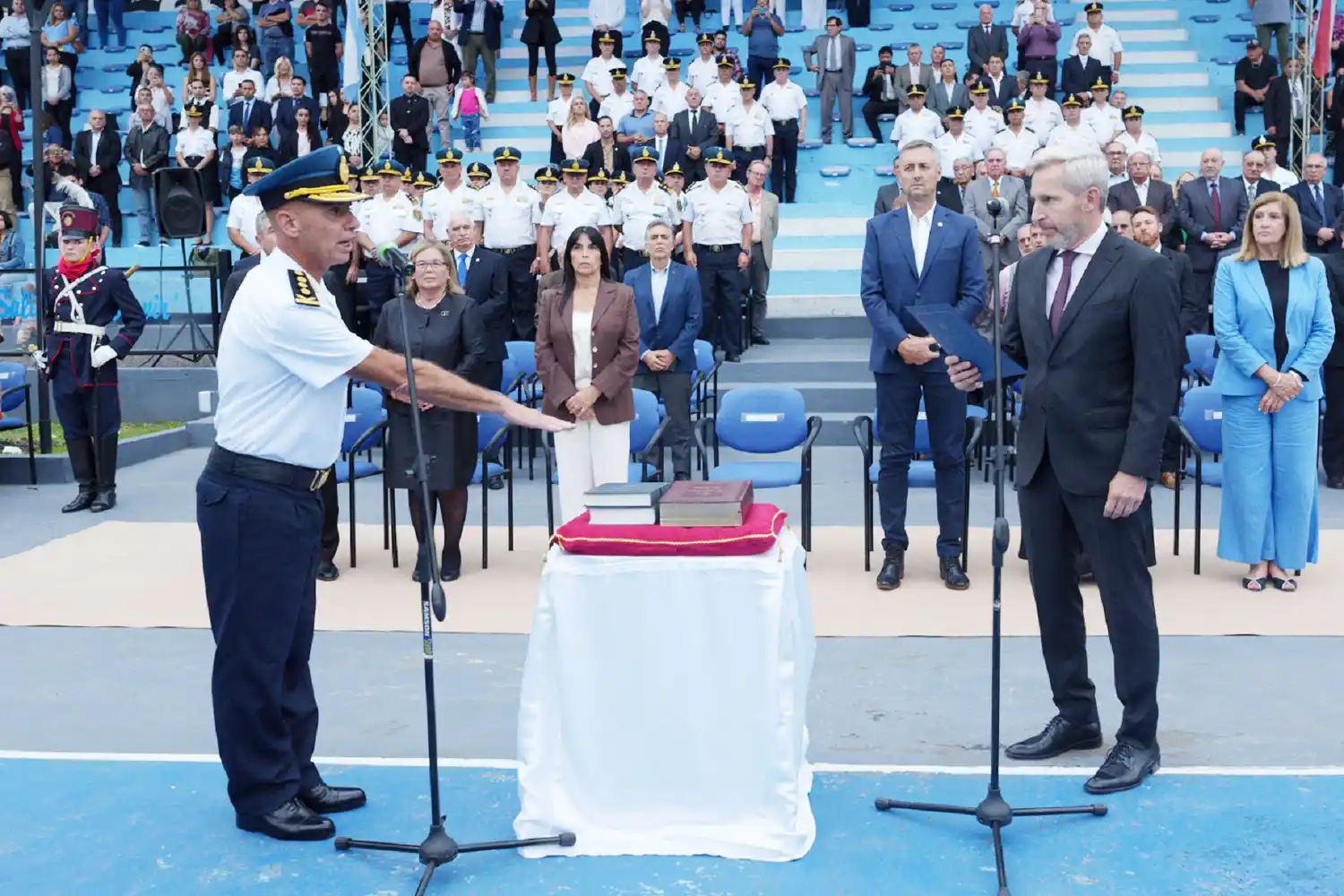 El gobernador Frigerio tomó juramento a las nuevas autoridades 