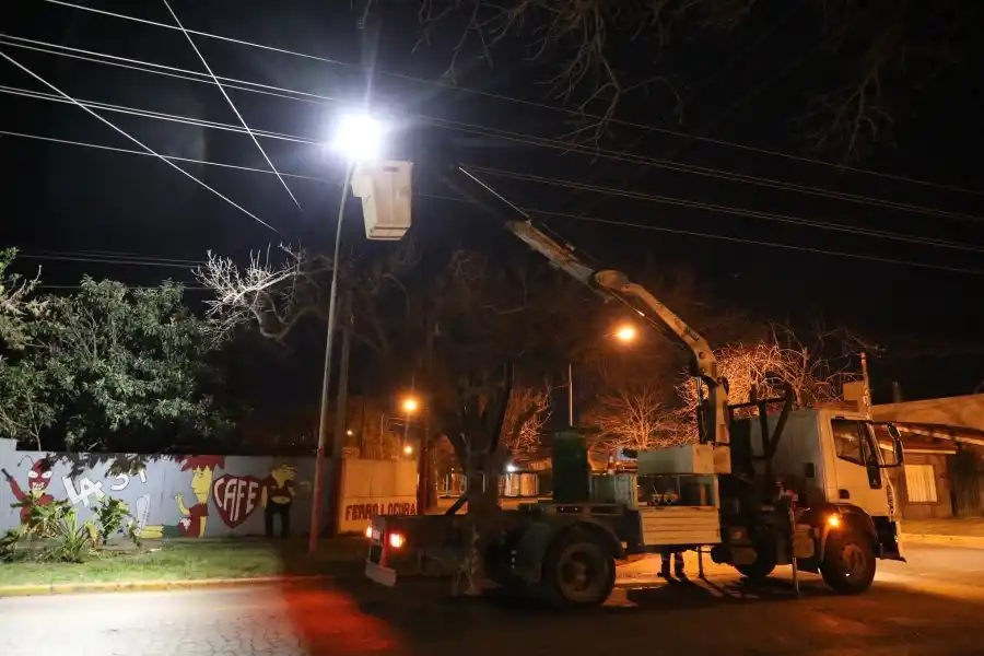 Recambio de luminarias por luces LED