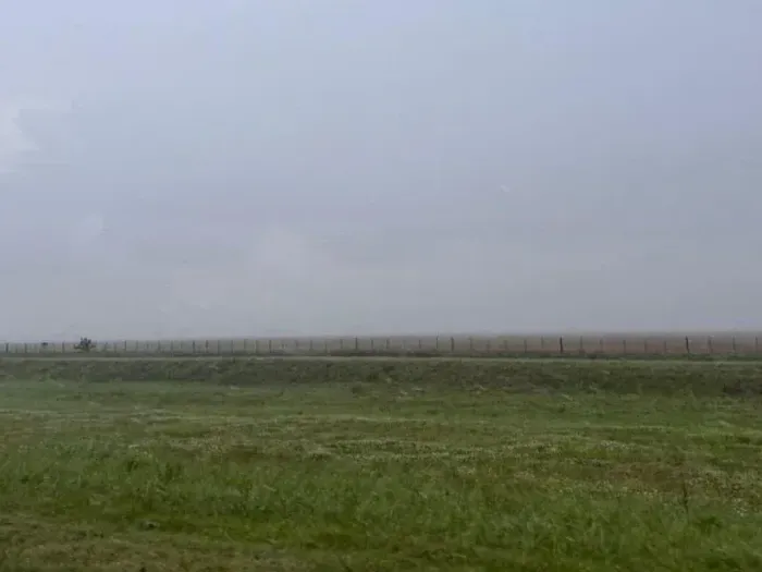 Campo y lluvia
