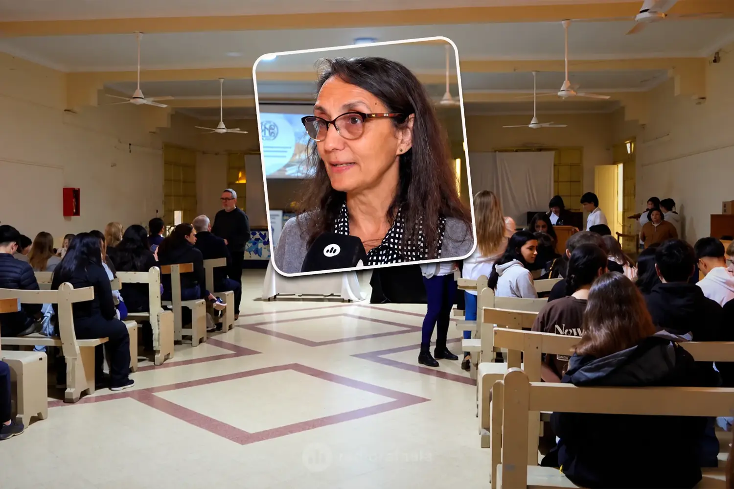 Lic. María de los Milagros Garetto, directora | La Escuela Domingo de Oro celebra sus 110 años con una jornada dedicada a la cultura y el ambiente