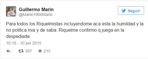 Juan Román Riquelme vuelve a jugar en el "patio de su casa"