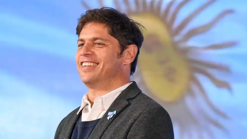 El gobernador Axel Kicillof.