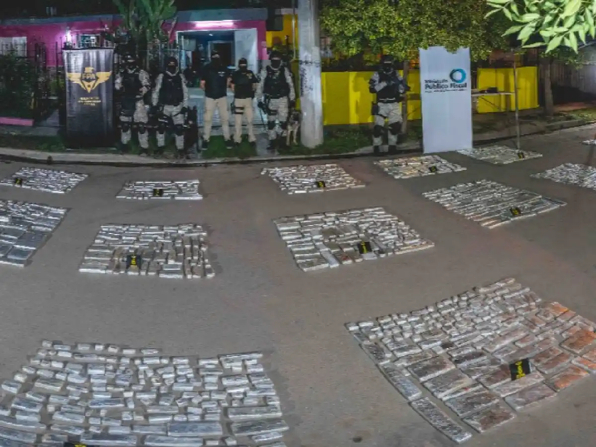 Córdoba: cayeron con más de 300 kilos de marihuana