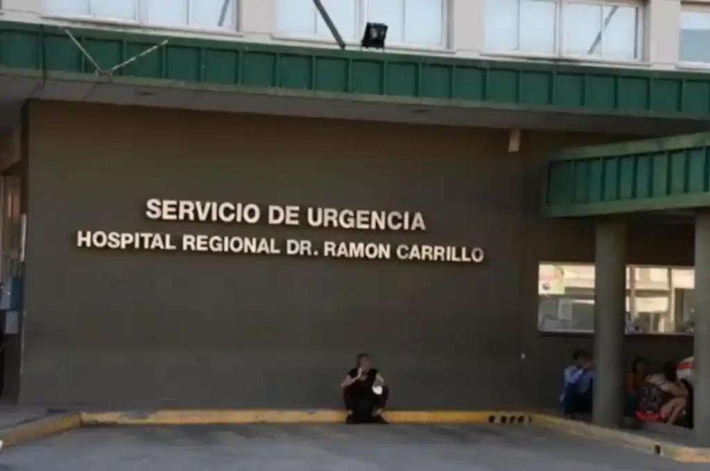 El delincuente fue trasladaron al hospital Regional Dr. Ramón Carrillo.