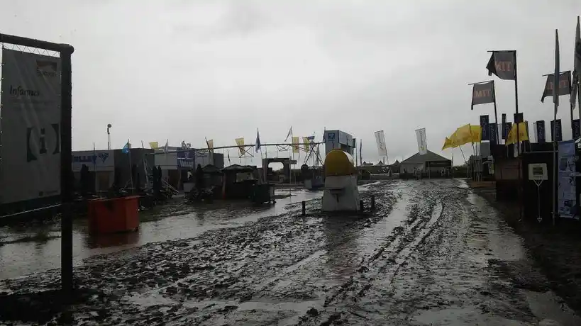 Expoagro 2015: Suspendieron inauguración por mal tiempo