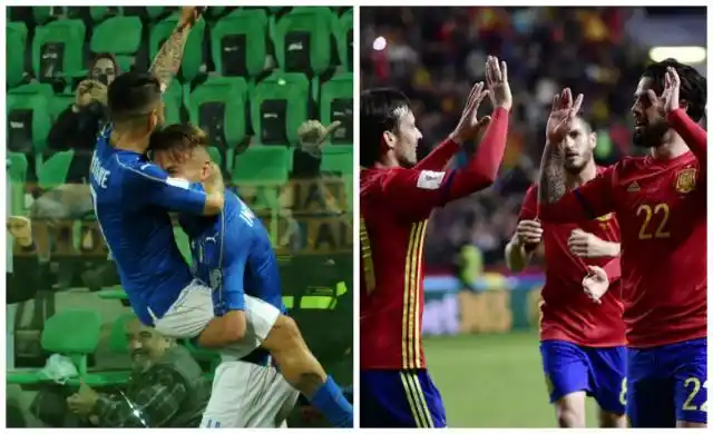 Italia y España siguen firmes en su lucha por un boleto a Rusia 2018