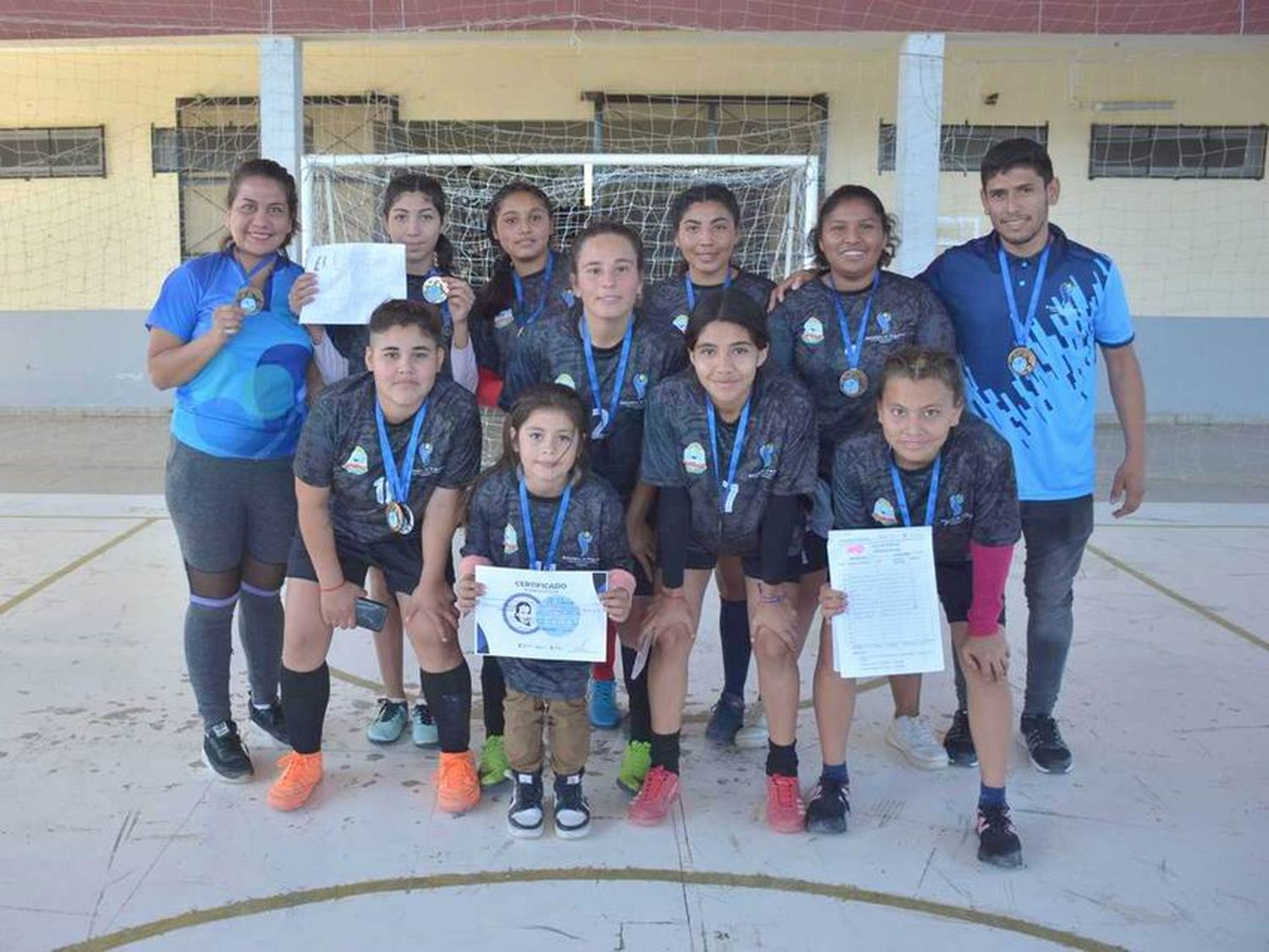 El Chorro fue campeón del
Provincial de futsal femenino