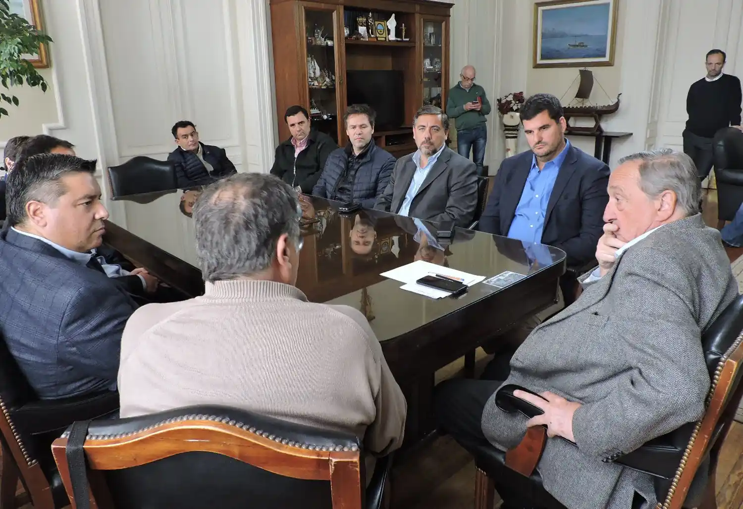 Eugenio Burzaco se comprometió a implementar políticas de seguridad en la ciudad 