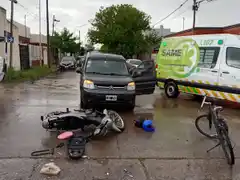 Una mujer y un menor fueron hospitalizados tras un choque en Arenales y Chaco