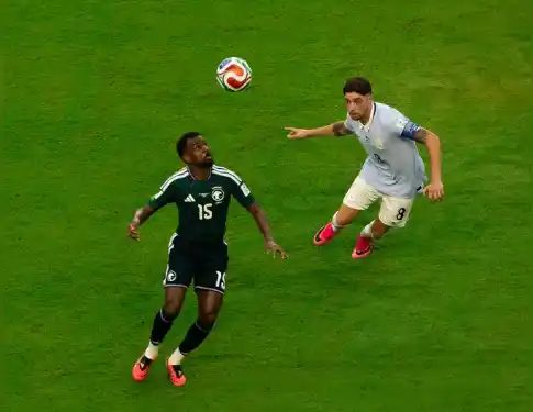 Arabia Saudita y Uruguay