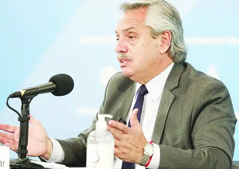 El Presidente Fernández dijo: �SEl problema está lejos de ser resuelto⬝