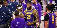 Liderados por LeBron, los Lakers pasaron a la final