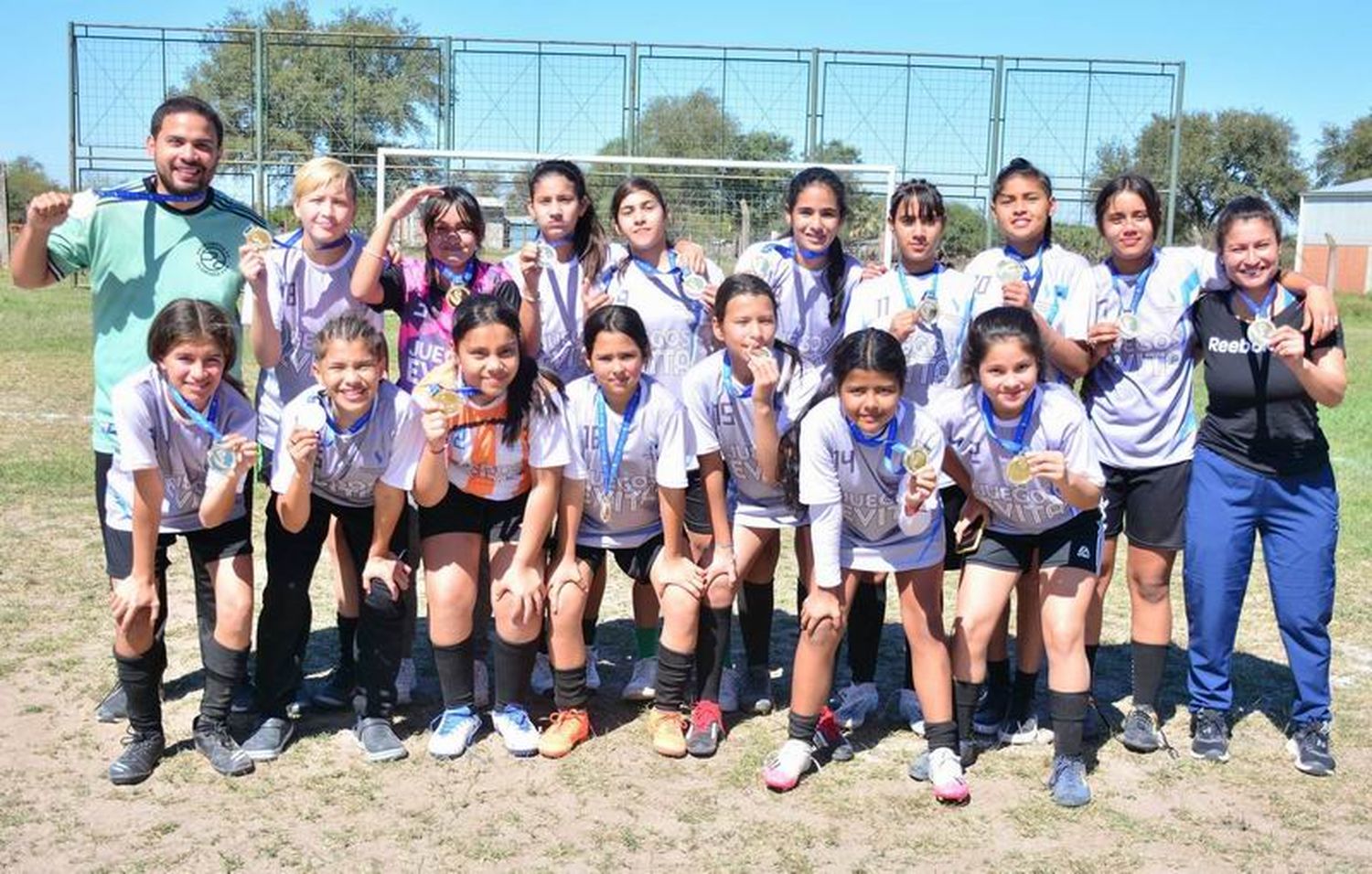 Clorinda y Palo Santo se
llevaron el fútbol femenino