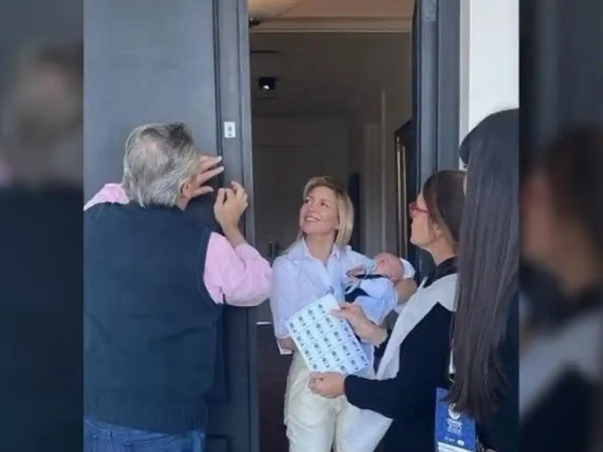Alberto Fernández y su familia fueron censados en la Quinta de Olivos