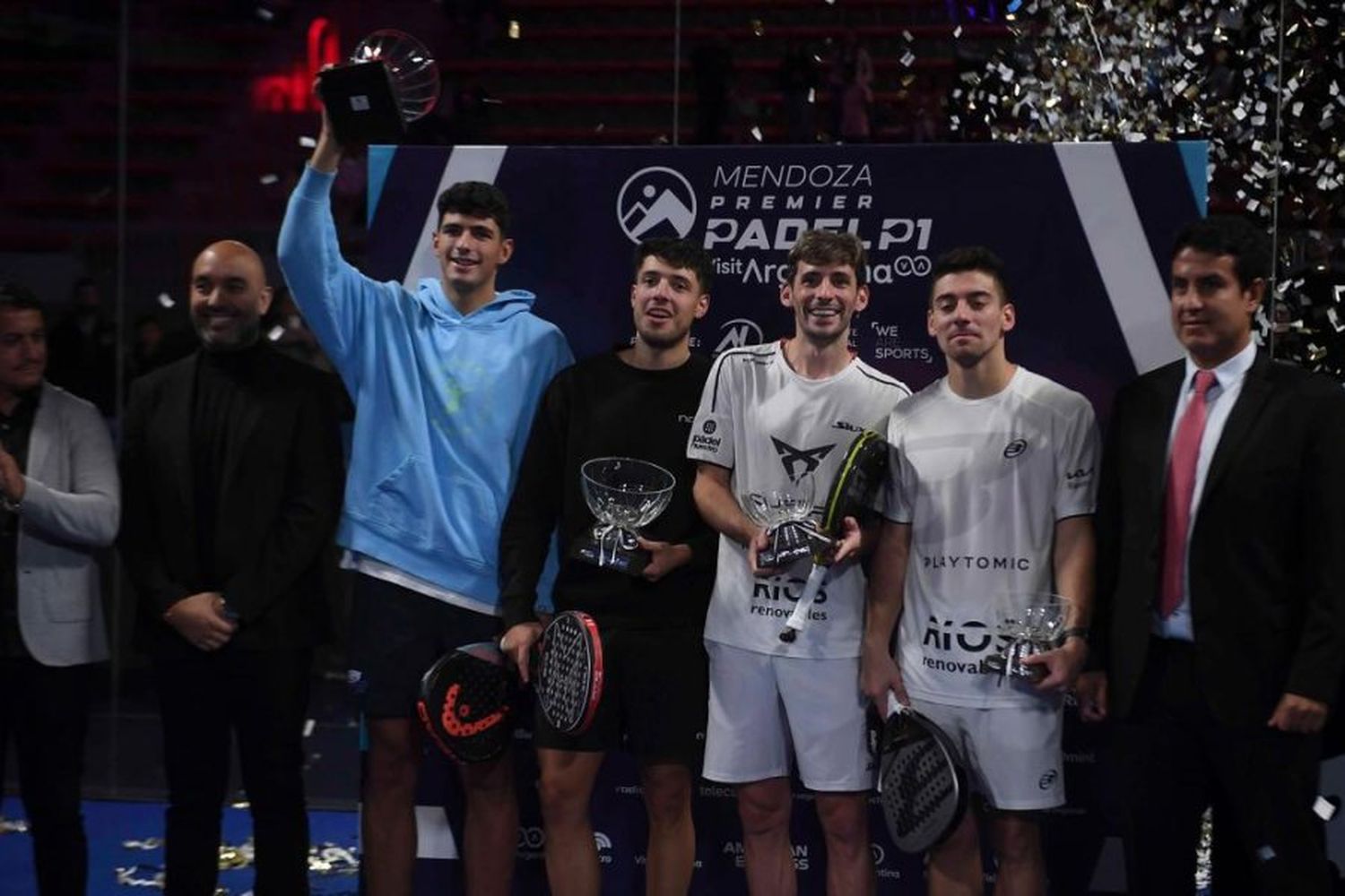 Tapia-Coello campeones en el Mendoza Premier Pádel