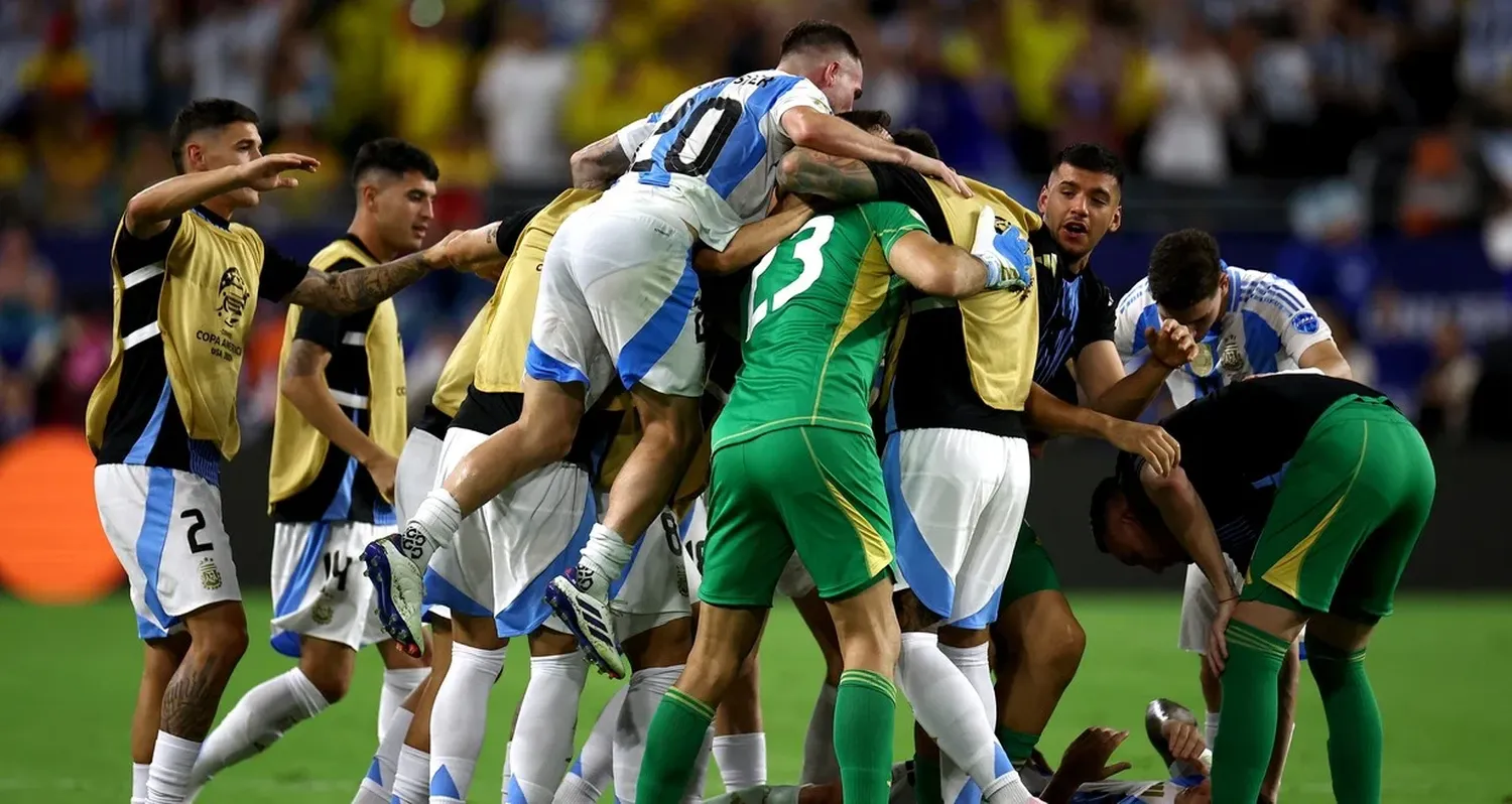 La selección venció a Colombia y se consagró nuevamente campeón de América. Crédito: Reuters