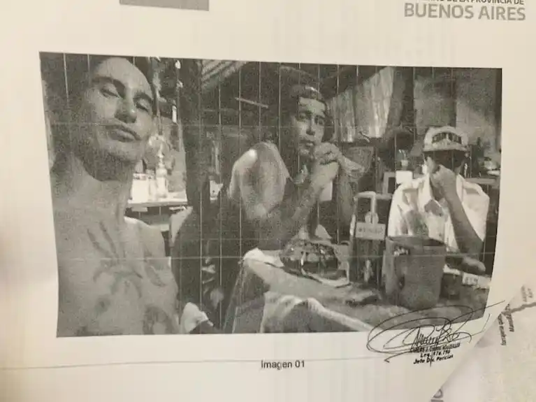 La última foto que se sacó Tehuel de la Torre