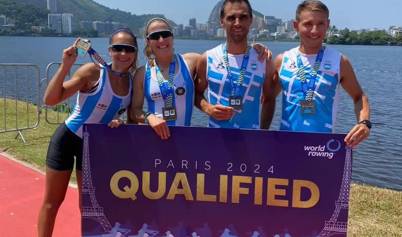 La Argentina sumó dos botes a la delegación de los Juegos Olímpicos.