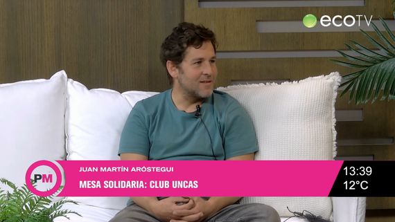 Mesa Solidaria: hoy, el club Uncas