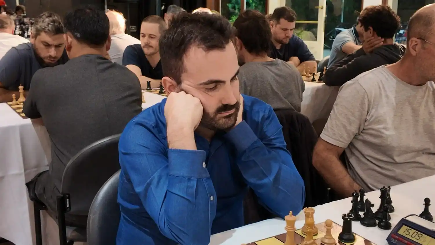 Leonardo Tristán. El Gran Maestro oriundo de Necochea, presente