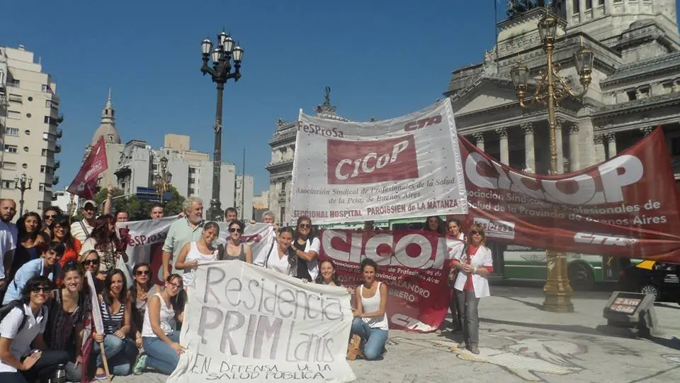 Segunda jornada de paro de médicos bonaerenses de Cicop