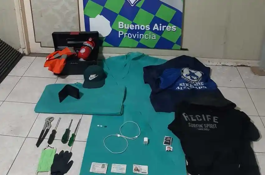 Fueron recuperados elementos robados a una médica