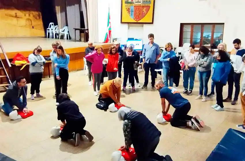 Maniobras indispensables, en el Centro Vasco