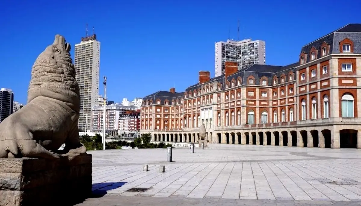 La rambla de Mar del Plata