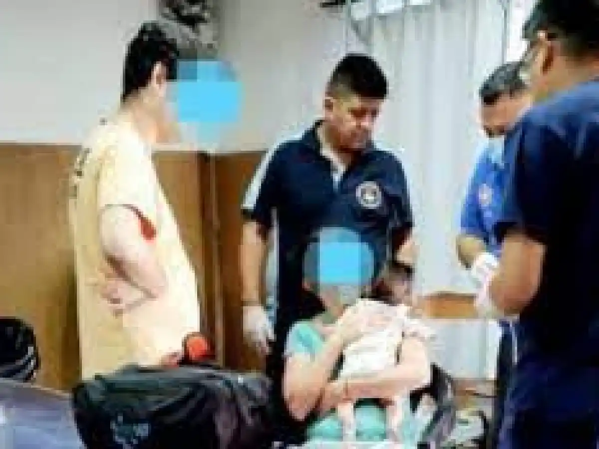 Claypole: bomberos le salvaron la vida a una beba que no respiraba