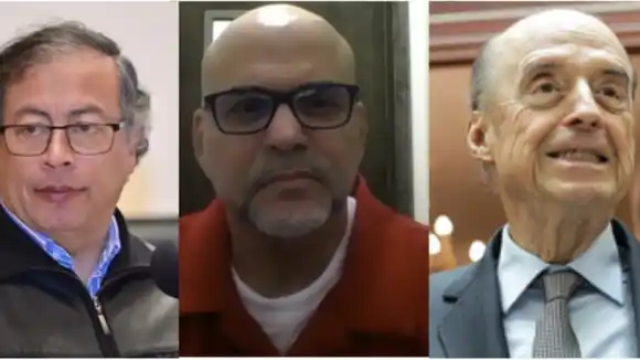 Gustavo Petro y Álvaro Leyva, objetivos de los paramilitares