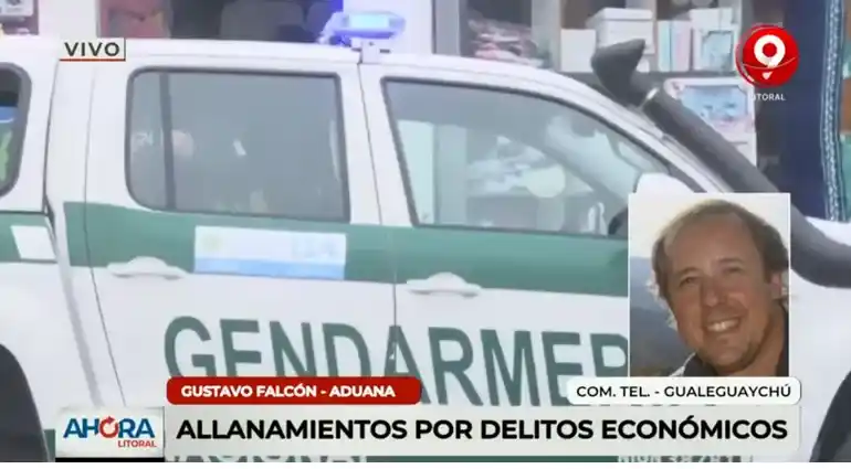 Gualeguaychú: "Estamos hablando de camiones de mercadería falsificada"