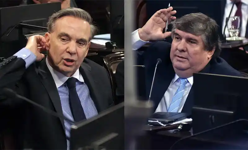 Fuerte cruce entre Pichetto y un senador de su bloque por el aborto