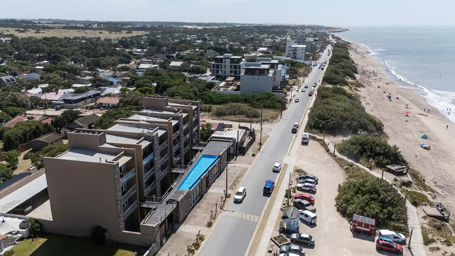La costa de Quequén concentra gran cantidad de desarrollos de mayor calidad