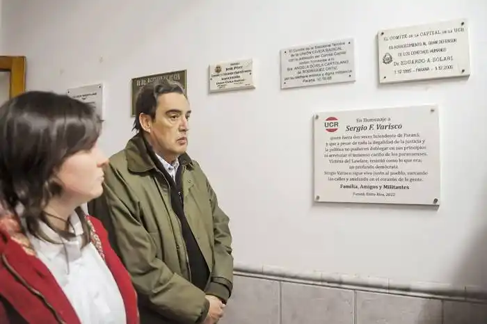 Con un multitudinario y  emotivo acto en la UCR fue homenajeado Sergio Varisco