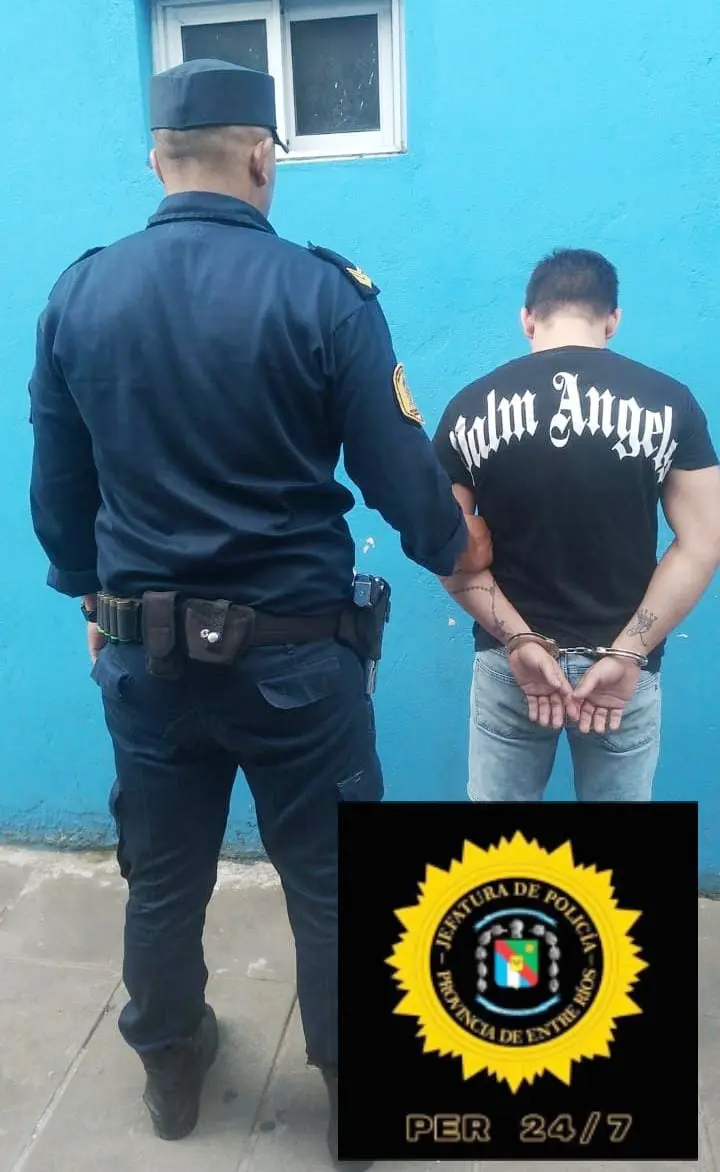 Detenido por robo en  la Departamental de Escuelas
