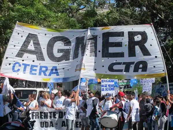 Reformas: Agmer disparó contra De Ángeli, Pemo Guastavino y Kunath