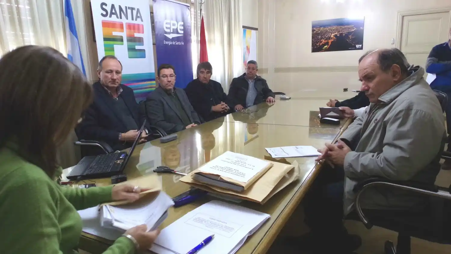 La EPE remodela redes eléctricas rurales en San Justo