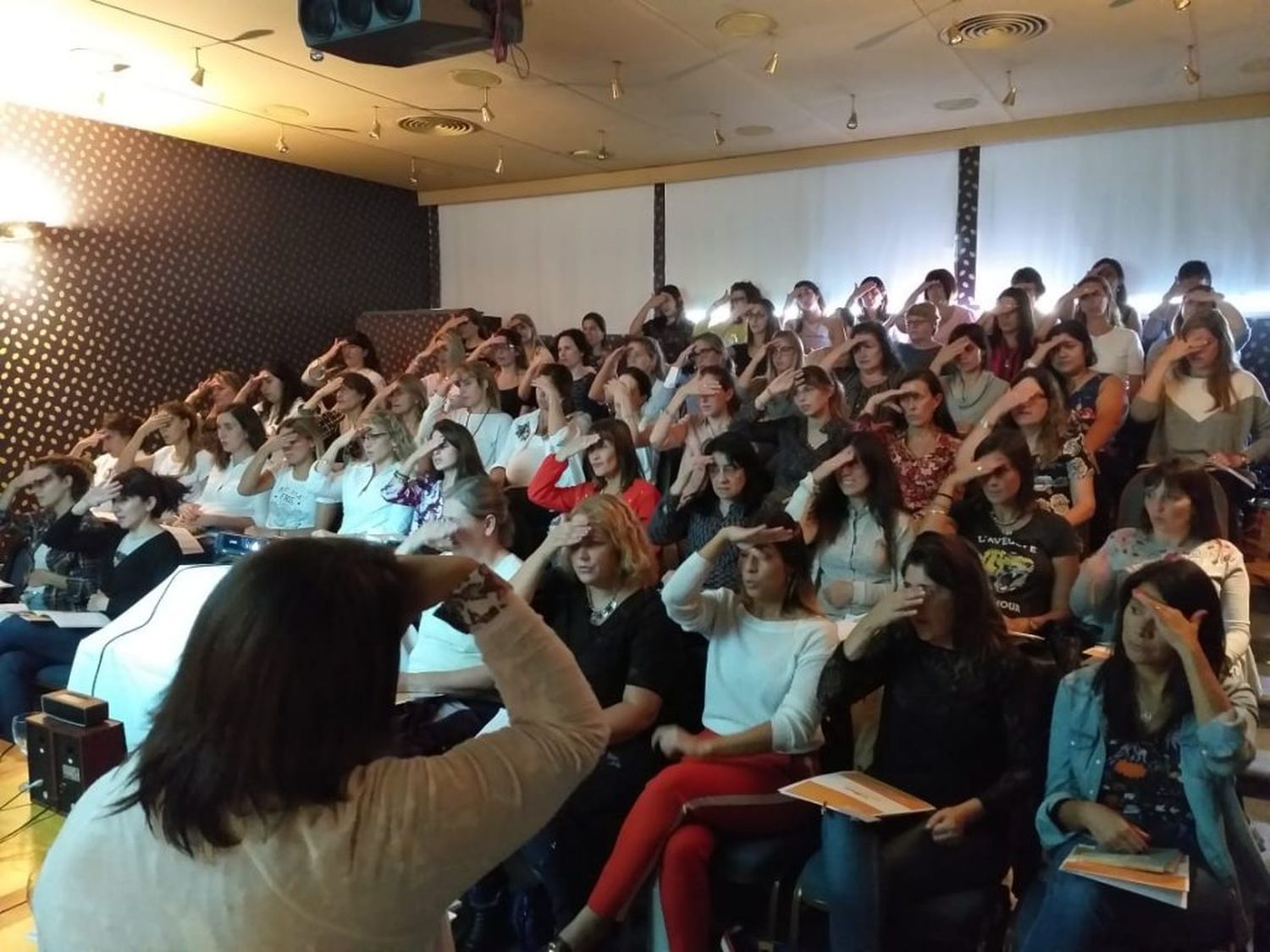 Hermosas jornadas de capacitación en comunicación bimodal en El Andamio