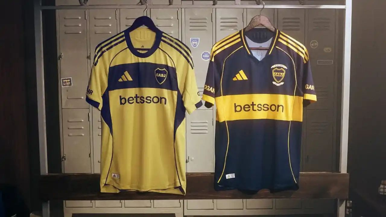Las nuevas camisetas de Boca Juniors