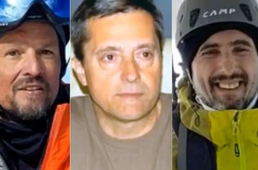 Quiénes son los tres andinistas argentinos desaparecidos en la cordillera chilena