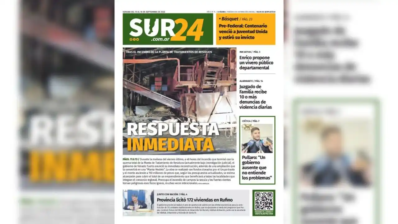 Número 74 de Sur24, para leer online y descargar