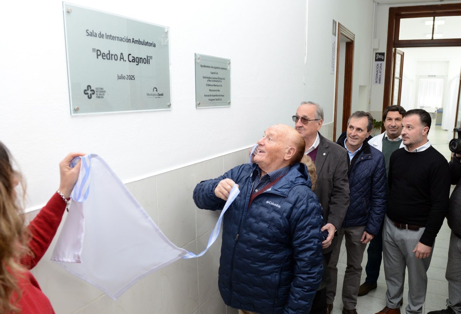 Se inauguró la sala de internación ambulatoria del Hospital Santamarina